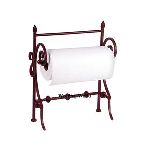 Soporte para pañuelos de Metal de mesa de artículos de Hotel, servilletero hecho a mano de forma redonda, soporte para pañuelos nuevo de lujo de la mejor calidad - Product Image 2
