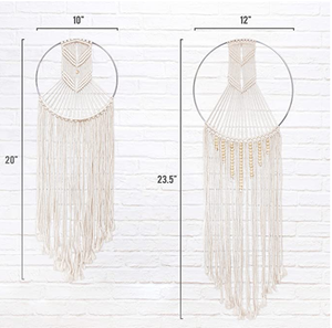 Handmade Beaded With Tassel Dream Catcher Home Decoration <b>Macrame</b> Wall Hanging - Product Image 1