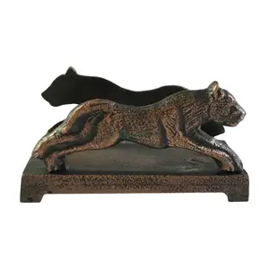 Tiger Vorm Antieke Tissue Holder-Metal-Hoge Kwaliteit-Brons-Decoratieve-Groothandel-Animal-Bulk - India Fabrikanten