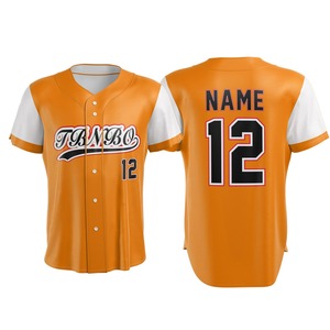 Maillot de Baseball personnalisé, tenue de haute qualité, brodée par Sublimation, nouveau modèle, 2022 - Product Image 6