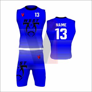 Sudadera con capucha sin mangas transpirable personalizada 7v7 camisetas de fútbol uniformes con características antibacterianas y de secado rápido - Product Image 4