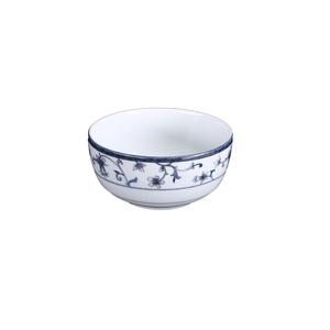 Tazón de arroz japonés con diseño floral, vajilla de porcelana A01 para hoteles y restaurantes de alta calidad, venta al por mayor - Product Image 3