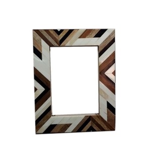 Wood & Resin Photo <b>Frame</b> Antique Modern Handmade Wall <b>Mounting</b> or Table Top Photo <b>Frame</b>, - Product Image 1