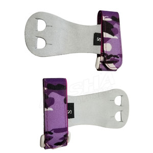 Empuñaduras de mano de cuero para gimnasia, de la mejor calidad, para levantamiento de pesas - Product Image 1