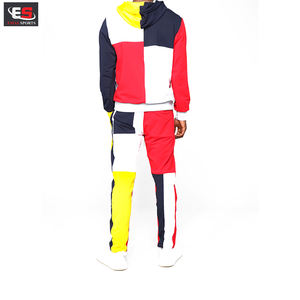 Vente en gros de survêtements de sport extensibles confortables avec poches zippées pour hommes vêtements de sport personnalisés de haute qualité pour l'hiver - Product Image 2