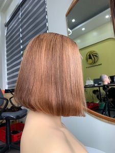 Vietnamese Hair <b>Super</b> Double Drawn Cuticle Align Silky Bone Straight Brown Color Hair Extension Multiple Donors - Product Image 3