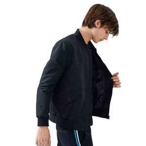 UNIQUE GYM WEAR Chaqueta Bomber de Invierno para Hombre, Personalizada, Acolchada, Impermeable, Ajustada, con Hombros Caídos, Transpirable, de Secado Rápido, en Tela de Lana - Product Image 1