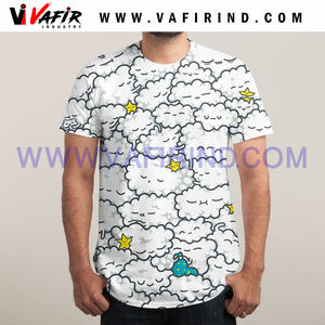 Camisetas en blanco para impresión por sublimación, camiseta impresa personalizada, compra a granel, fabricante de China, venta al por mayor - Product Image 2