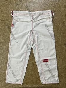 White Gracie Barra Jiu Jitsu Gi ที่มีคุณภาพสูงการออกแบบและแพทช์ที่กำหนดเองทำบราซิล Jiu Jitsu กิโมโนด้วยโลโก้แบรนด์ - Product Image 6