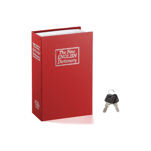 Medium Size Hidden Book Safes with key lock, Diversion Dictionary Mini Safe Box for Kid, in Home & Car