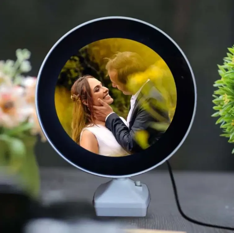 Personalized LED illustrated magic mirror Photo Frame for sublimation