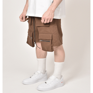 Custom <b>Brown</b> <b>Shorts</b> with 4 Front Pockets new Style <b>Shorts</b> with Cotton Fabric for <b>Man</b> Women and Kids get with custom logo - Product Image 2