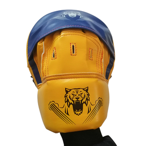 High Quality New Arrival Leather Boxing Focus Mitts Hand <b>Pad</b> Boxing Curved Punching Mitts Focus <b>Pads</b> - Product Image 1