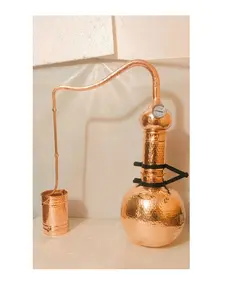 Destilador doméstico de 5l, mini destilador uísque vodka gin lior 5l de cobre