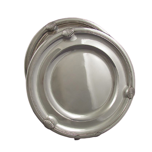 Assiette de présentation en acier inoxydable au design simple, de la meilleure qualité, taille personnalisée, pour hôtel et usage domestique - Product Image 3