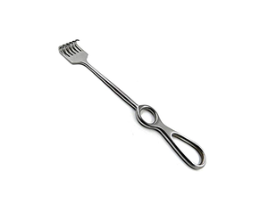 Écarteur Volkman 8.5 ''- 6 dents incurvées, os chirurgical, rétracteur d'articulation, Instruments de haute qualité - Product Image 2