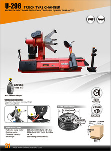 <span class=keywords><strong>Desmontadora</strong></span> de Neumáticos para Camión Unite U-298, 14~56 Pulgadas, Equipo Automático para Montaje/Desmontaje de Neumáticos de Camión - Product Image 3