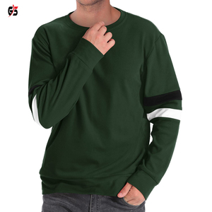 Ropa de Hombre Sudaderas de calidad superior 100% algodón polar cuello redondo logotipo personalizado bordado mangas completas OEM - Product Image 4