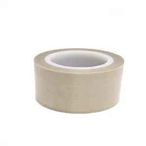 Strong Adhesive Heat Resistant insulation Anti friction silicone adhesive Fibre glass Ptfe Tape 180 mic