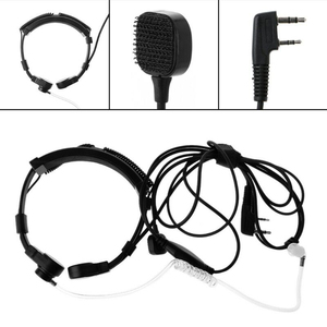 Auriculares con micrófono PTT de garganta, para <span class=keywords><strong>walkie</strong></span>-<span class=keywords><strong>talkie</strong></span>, el <span class=keywords><strong>mejor</strong></span> precio, <span class=keywords><strong>2022</strong></span> - Product Image 2