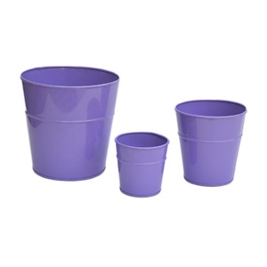 Jardinières de plantes vertes, pot de fleurs, pour décor d'intérieur et d'extérieur, Design de finition colorée - Product Image 2