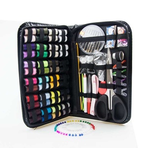 <span class=keywords><strong>Kit</strong></span> de 172 Piezas de Accesorios de Costura para Principiantes, Herramientas de <span class=keywords><strong>Bordado</strong></span>, Componentes de Cuero, Diseño Simple, Rollo de Hilo, Porta Agujas de Algodón, Alfileres - Product Image 1