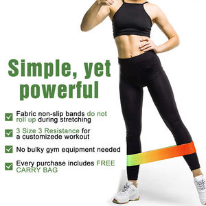 Banda de resistencia de estiramiento para glúteos, ejercicio de Fitness en el gimnasio, no rodante, venta al por mayor - Product Image 5