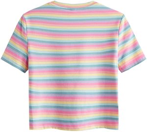 Haut court pour femme, vêtements d'été par Sublimation, design grande taille, bon marché, - Product Image 6