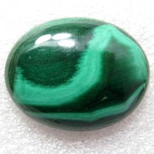 หินอัญมณีทรงวงรีมาลาไคต์ทรงหลวมวัสดุทำเครื่องประดับธรรมชาติที่น่าทึ่ง - Product Image 5