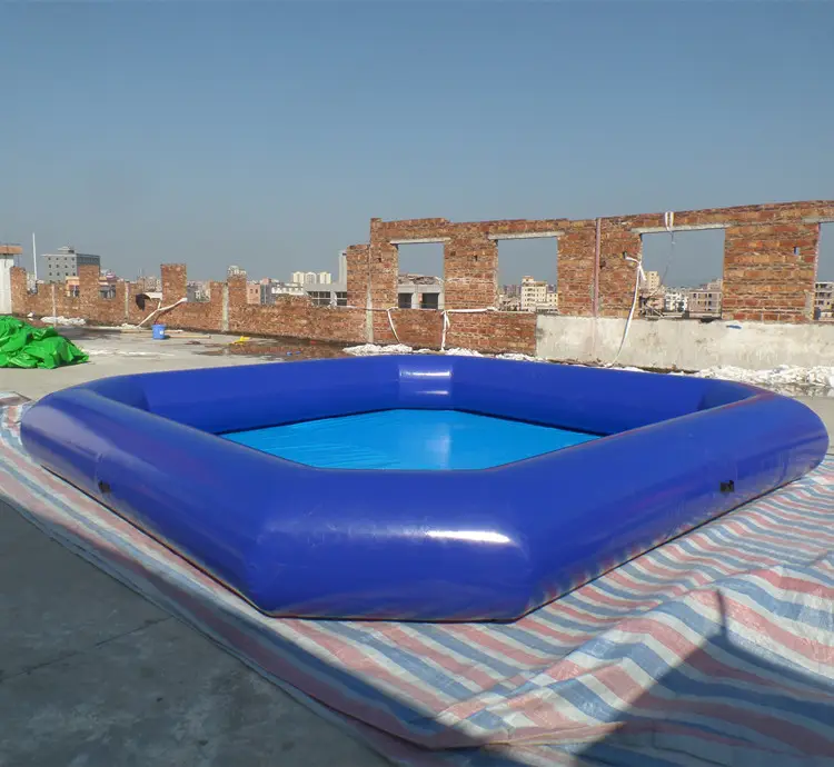 2024 alta qualità 100cm di altezza gonfia piscina all'aperto per bambini piscina 32OZ PVC gonfia piscine d'acqua