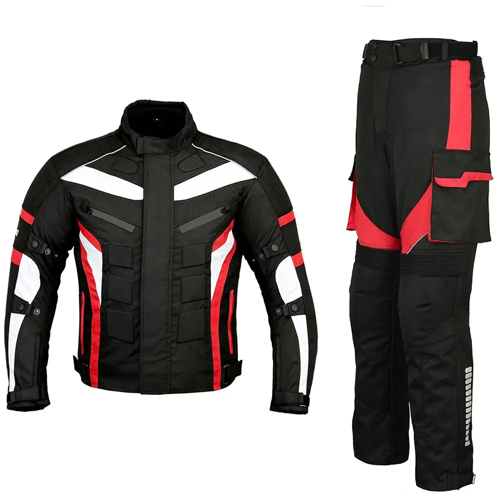 Prezzo all'ingrosso uomini Moto indossare giacca di pelle con cerniera Moto da corsa Overcoat tute vestito Moto con protezione