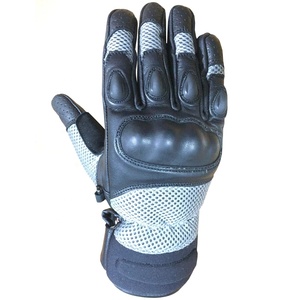 Guantes de Motocicleta Unisex de Cuero Vacuno, Transpirables, Impermeables, Antideslizantes, con Cierre de Gancho y Bucle, Pantalla Táctil, para MOTOCROSS - Product Image 1