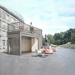 Chi Phí Thấp Đúc Sẵn Eps Nhà Sửa Đổi Cà Phê Container Nhà Nhà Hàng Cafe Chìa Khóa Trao Tay Nhà Chứa - Product Image 3