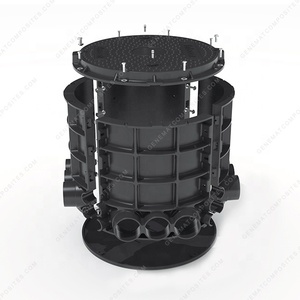 Composite Vòng Cống <span class=keywords><strong>Manhole</strong></span> Bìa Với Khung Kiểm Tra Phòng <span class=keywords><strong>Manhole</strong></span> Khuôn OEM - Product Image 1
