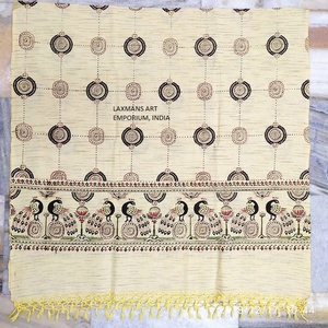 Wholesale Printed Cotton Summer <b>Beach</b> Pareo <b>Sarongs</b> for Adults Leaf Pattern Summer Scarves - Product Image 4