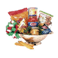 Coffret de délices italiens - Sauce à la truffe, tranches de pâtes, vin EVO, fromage, friandises amères, salées, aigres, épicées pour enfants et adultes, HACCP