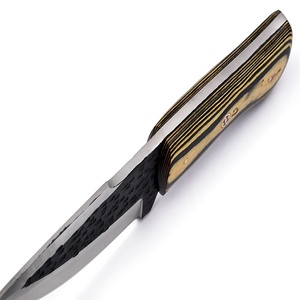 Couteau de chasse (smk1402) Lame En Acier À Haute Teneur En Carbone Forgeage à La Main 8 Pouces Lame Fixe Sm Couteaux Plat Grand 58-60 HRC 10 pièces - Product Image 3