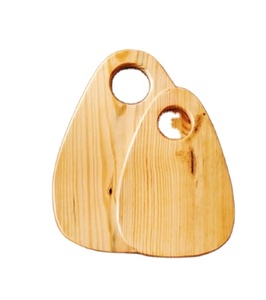 Planche à découper en bois de pin, lot de 2, planche à fromage en bois de pin pour ustensiles de cuisine, meilleure vente de mai 2022 - Product Image 3