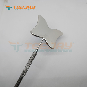 TEEJAY ELM-581 กระจกแต่งหน้ารูปผีเสื้อสีเงินรุ่นใหม่ ขัดเงา พร้อมสกรีนโลโก้ตามสั่ง อุปกรณ์เสริมความงามและแต่งหน้า - Product Image 6