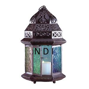 Decoration Hanging Candle <b>Lantern</b> Vintage Stylish Candle <b>Lantern</b> With <b>Black</b> Powder Coated Finishing For Home Hotel Balcony Item - Product Image 2