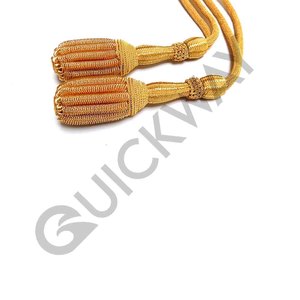 Accessoires d'uniforme de cérémonie de noeud de sabre avec noeud de poignard de guerre civile d'officier britannique - Product Image 2