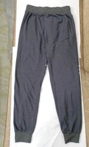 กางเกง Jogger ผ้าฟลีซสำหรับผู้ชาย,กางเกงโพลีเอสเตอร์100% นำเข้าผ้ายืดปิดเครื่องสต็อกสินค้าจำนวนมากจากบังกลาเทศ - Product Image 6