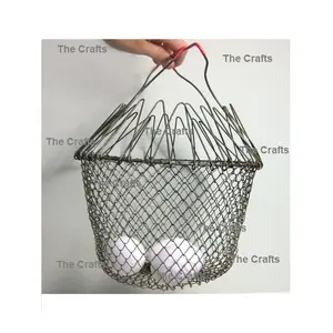 High Quality Mesh Wire Iron Egg Basket For Home Kitchen Accessories Top Selling Egg Rack For Egg Storage
