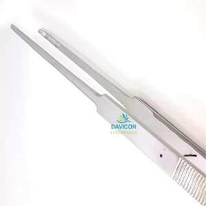 Pince à épiler manuelle Borneo Wild Pro en acier, droite, 38 mm, 45 cm – L'instrument chirurgical essentiel |   Outils d'aquascaping - Product Image 2