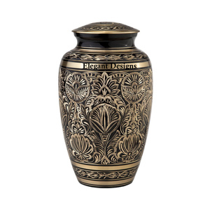 Urna de cremación de diseño azul de gran oferta de la mejor calidad, urna hecha a mano de tamaño personalizado, urna de cremación india con estilo clásico, nueva llegada, la mejor urna de cremación - Product Image 4