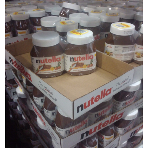FERRERO NUTELLAS 52 г 350 г 400 г 600 г 750 г 800 г доступны по оптовой цене