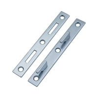 Connecteur de lit robuste en fer avec finition zinc et placage barillet, pour mobilier de chambre traditionnel