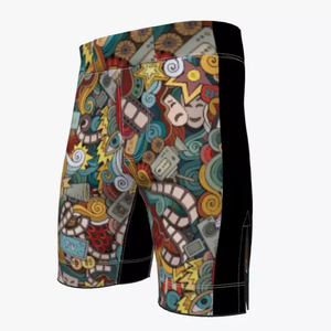 Short de boxe Muay Thai en satin de soie décoratif personnalisé avec logo et couleur personnalisés - Product Image 6