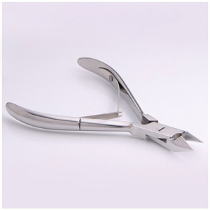 Pinzas para cutículas de estilo articulado de caja redonda de mandíbula de 6mm hechas de acero inoxidable quirúrgico libre de óxido de alto grado, suministros ecológicos para uñas - Product Image 5