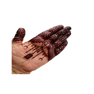 Nayab Orgnic Henné Naturel Mehandi Cônes et Tatouages Caractéristique Temporaire pour Femmes et Filles Autocollants de Tatouage Bio - Product Image 1